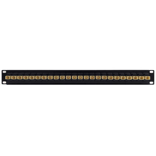 Other Brands Cab PP FO504 24 Fiber Optic Patch Panel 24 Port SC SC Multimode 62 5u Simplex Patch Panel 19 Rackmount 1U