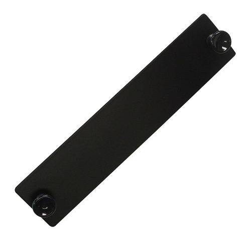 Other Brands Cab PP FABNK BK Fiber Optic Panel Enclosure Adapter Blank Adapter Panel Black