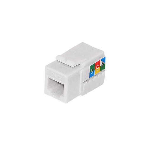 Other Brands Cab JK C3P All RJ 11 RJ 12 Keystone Inserts RJ12 Cat3 Slim Profile Jack 110 Punch Down White