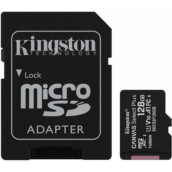 Kingston Cab SDCS216GBCRCA All Memory Card Kingston micSDHC Canvas Select Plus MicroSD Card SD card adapter SDCS2
