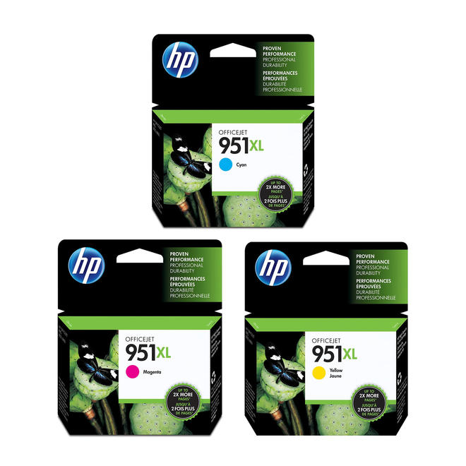 HP HP 951XL CMY OEM OfficeJet Pro 8600 N911a CM749A HP 951XL CR318BN CN046AN CN047AN CN048AN Original Ink Cartridge Combo Hig
