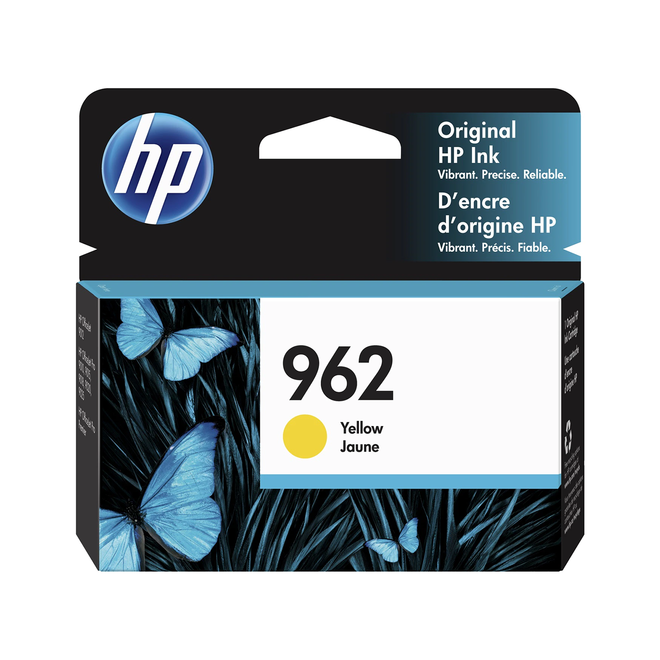 HP HP 962 3HZ98AN Y OEM OfficeJet Pro 9010 HP 962 3HZ98AN 140 Original Yellow Ink Cartridge