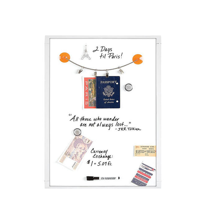 Quartet 010 3413803803 Bulletin and White Boards Quartet Dry Erase Magnetic Whiteboard White Frame