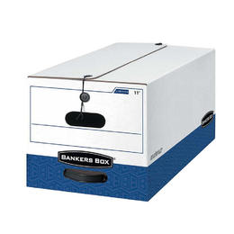 Bankers Box 110 00011 File Storage Bankers Box Liberty Heavy Duty Storage Box String Button Letter 10 x 12 x 24