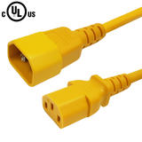 Cab PWC 100 ALL Power Cables Cords IEC C13 to IEC C14 Power Cable 18AWG SJT