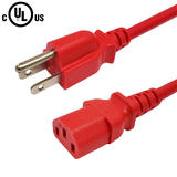 Cab PWC 105 ALL Power Cables Cords NEMA 5 15P to IEC C13 Power Cable 18AWG SJT