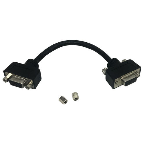Other Brands Cab AD SVGAS 6IN B Inserts for Various Cutout Wall Plate 6 inch SVGA Female to Female Adapter with Screws and He