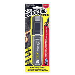 Sharpie® PRO Permanent Marker, Black Ink, 1 Pack - XL Chisel Point (587451)