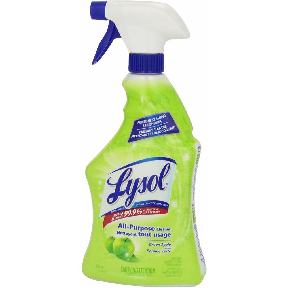 Lysol All Purpose Cleaner, Trigger, Lemon / Green Apple, 650 ml 293969
