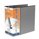 QuickFit 792 90011 Binders QuickFit PRO Single Touch Pin Lock View Binder Black Locking D Ring