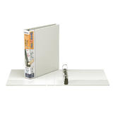 QuickFit 792 90010 Binders QuickFit PRO Single Touch Pin Lock View Binder White Locking D Ring
