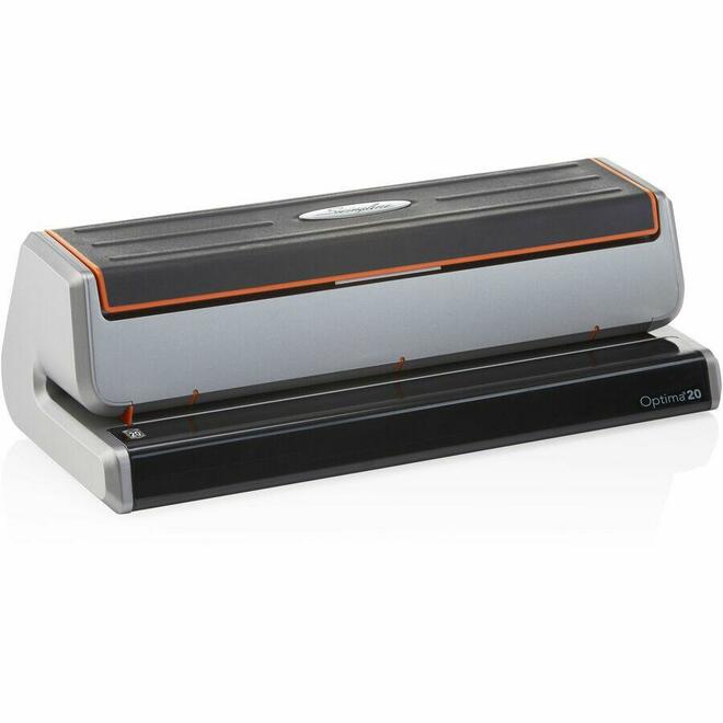 Swingline 010 5050574520 Paper Punches Swingline Optima 20 Electric Punch 3 Holes 8 1 2 Centers 20 Sheets