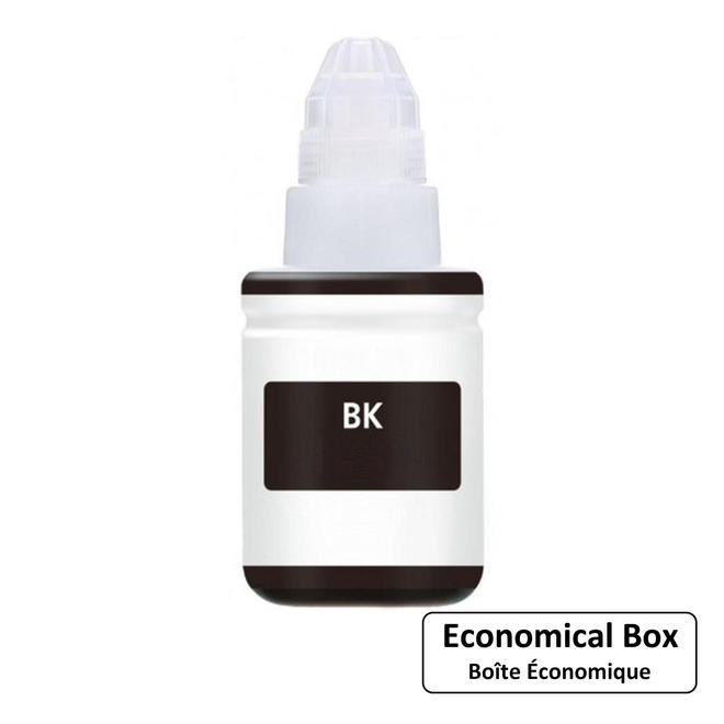 EcoBox Canon GI 290BK EcoBox PIXMA G1200 Canon GI 290BK Compatible Black MegaTank Ink Bottle High Yield 1595C001 Economical B