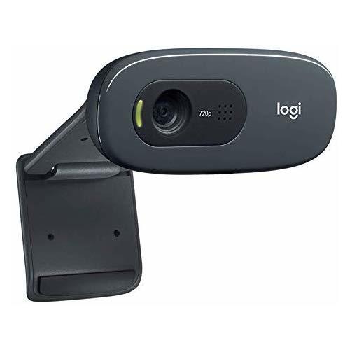 Logitech Cab 960 000694 Gaming Accessories Logitech C270 HD Webcam 720p Widescreen Video Calling and Recording
