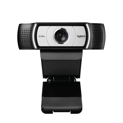 Logitech 328 960 000971 Webcams Logitech C930 1080p HD Video Webcam Black and Silver 373472