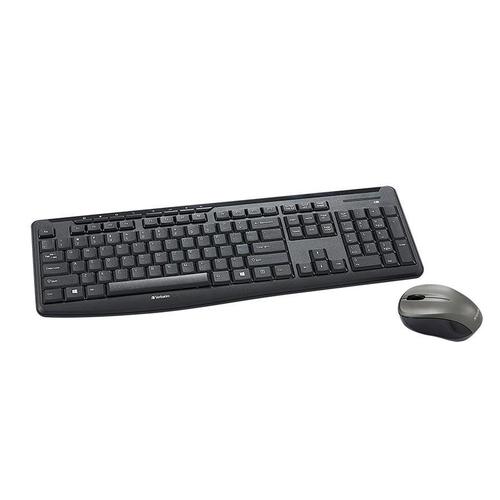 Verbatim 132 99779 Keyboard and Mouse Combos Verbatim Wireless Silent Mouse Keyboard Combo English 571521