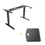 PrimeCables Cab M02 23R BK STM02 3 Sit Stand Desk Solutions Sit Stand Dual Motor Height Adjustable Desk Frame Electric Black 