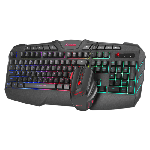 Other Brands Cab MK 880KIT Gaming Accessories MK 880KIT Mouse Keyboard Set Xtrike Me