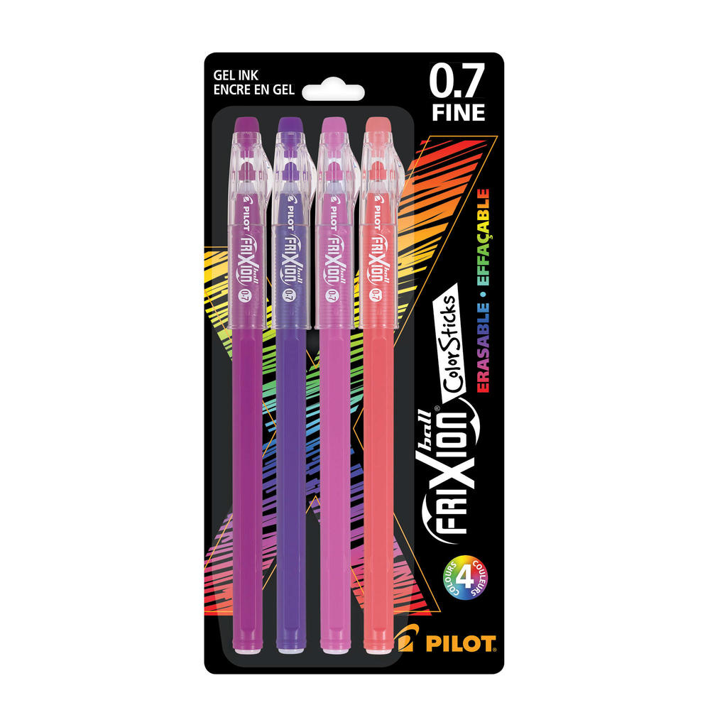 Pilot FriXion® Ball ColorSticks Erasable Gel Pens, Fine Point, Assorted