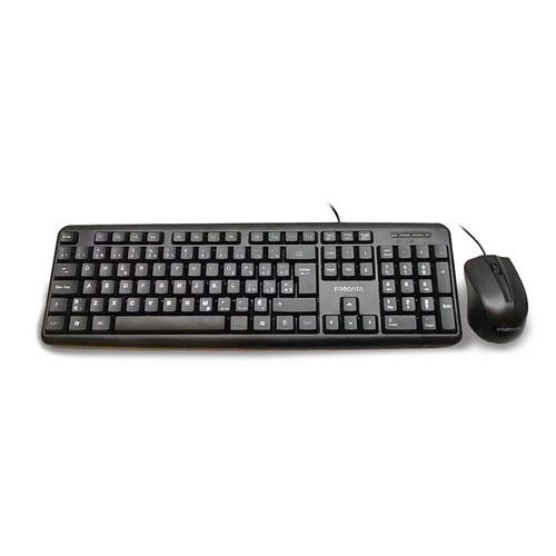 Other Brands MK520C CF Keyboard and Mouse Combos ProData USB Wired Keyboard and Mouse Combo French Layout