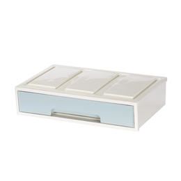 Storage Organizer Bundle, Stackable & Removable, Pastel Colors - 6-in-1