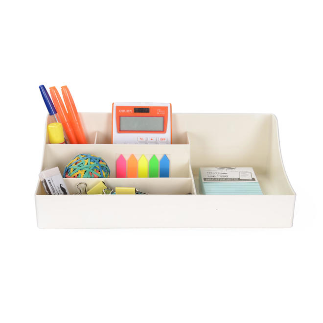 Other Brands Organizer 7PK Desk Organizers Pastel Desktop Storage Organizer Bundle Stackable Removable 7 in 1