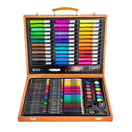 Small e8536 other brands os cp 150 art markers crayons coloured pencils 150pcs deluxe art set watercolour painting drawing set