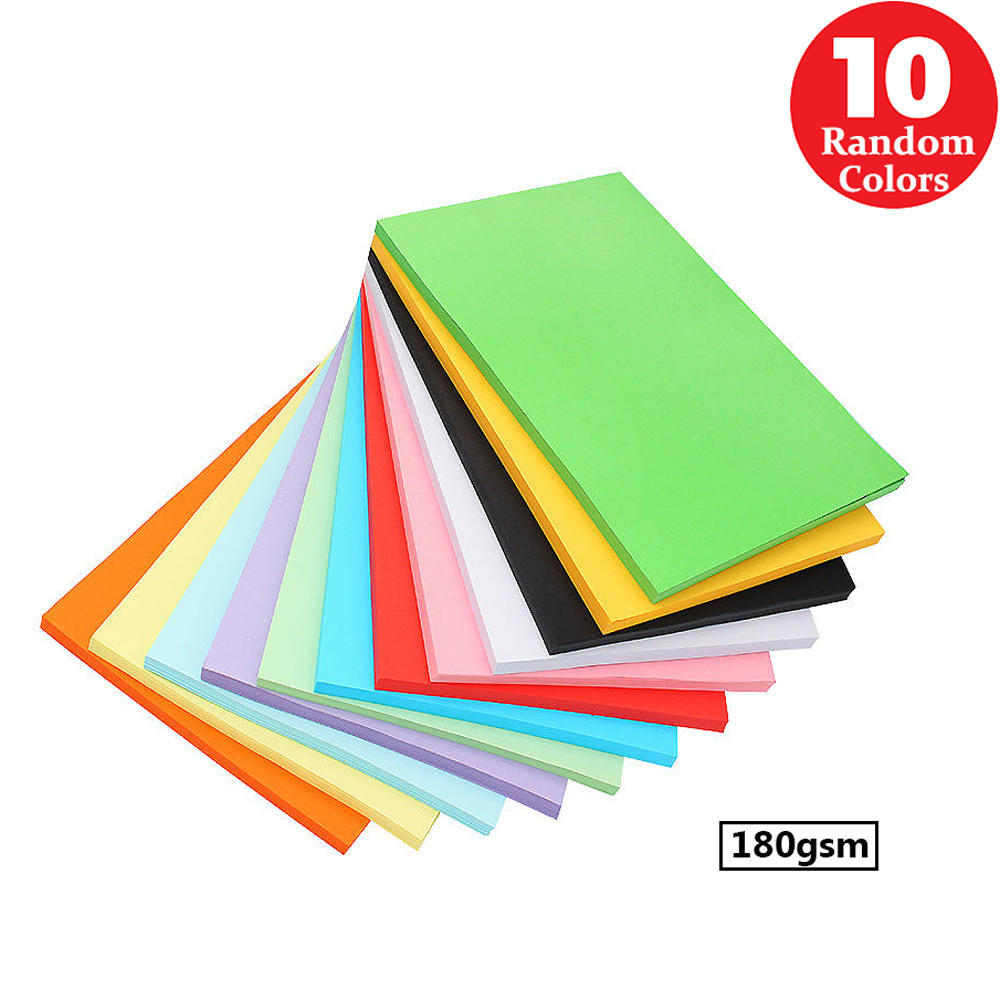 Construction Paper, 81/4" x 113/4", 10 Assorted Colors, 100 Sheets
