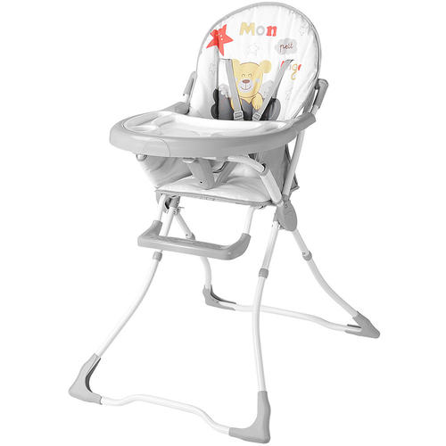 Portable Folding High Chair with Adjustable Tray for Babies and