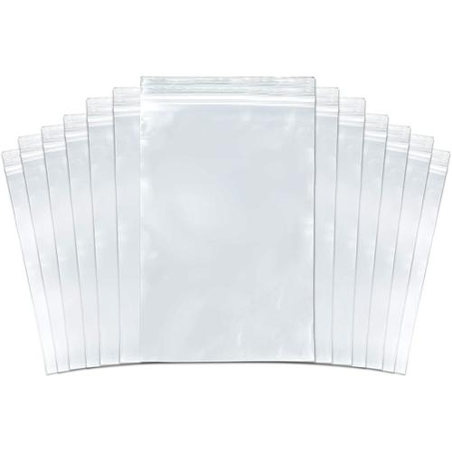 100 Sacs Plastique Refermables 6x9 Cm - Transparents, Hermétiques, Pour Bijoux, Graines, Petits Objets