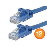Monoprice Canada CAB 41820 12PK BL All Cat6 Network Patch Cables FLEXboot Cat6 Ethernet Patch Cable Snagless RJ45 550MHz UTP 