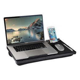 Small 54e0b moustache mold lz 522 computer stands laptop lap desk with storage slot mouse pad tilts adjustable moustache 