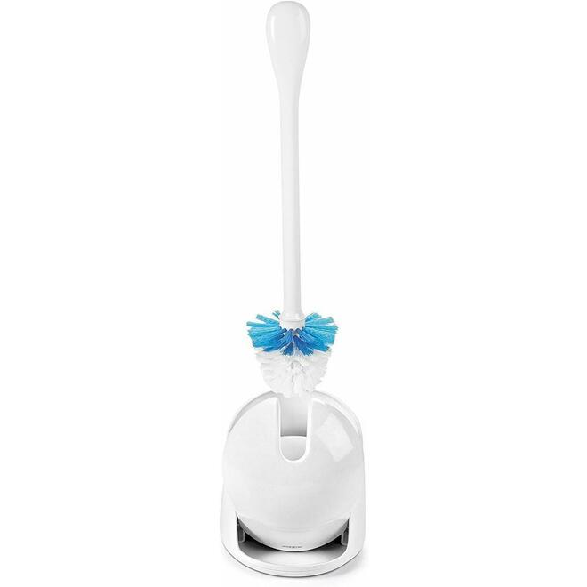 OXO LVDA 1281600WH Cleaning Brush Wash Basin OXO Good Grips Compact Toilet Brush