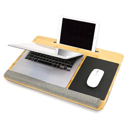 Small ac9c9 moustache mos nz681 laptops accessories laptop lap desk built in mouse pad holder slot wrist pad moustache 
