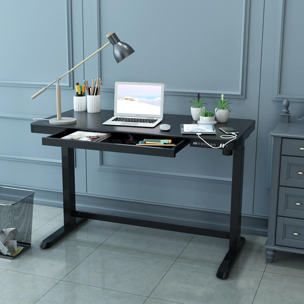 Ergonomic Electric Height Adjustable Standing Desk - PrimeCables