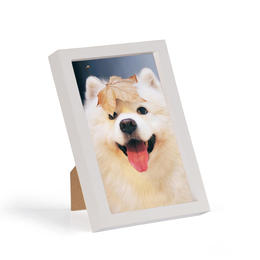 Modern Photo Frame for Wall or Tabletop, 1/Pack - White, 5" x 7"