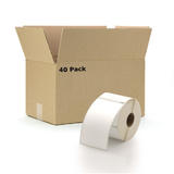 Dymo Label Printer 30256 Label Maker Tapes DYMO 30256 LabelWriter Large Shipping Labels 2 5 16 x 4 Black on White Compatible