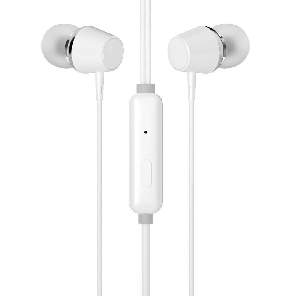 InEar Earbud Headset with Volume Control Microphone HP