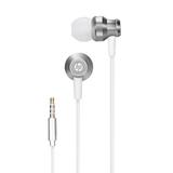 HP Cab DHH 3111 Headphones Earbuds In Ear Full Metal Wired Headset with Volume Control Microphone HP