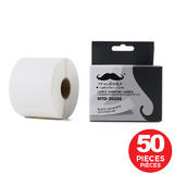 Moustache MTD 30256 Label Maker Tapes DYMO 30256 LabelWriter Large Shipping Labels 2 5 16 x 4 Black on White Compatible Moust