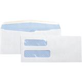 Other Brands 735 BSN42204 Envelopes accessoires Business Source White Envelope Security Tinted Interior Double Window 1050897