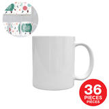 Other Brands S Mug11 Sublimation Ink Professional Grade Stoneware Mug Sublimation Series Ivory White