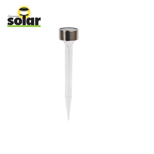 Other Brands LVC 54266 Garden D cor Solar LED Clear Stake Lights Plastic and Stainless Steel 13