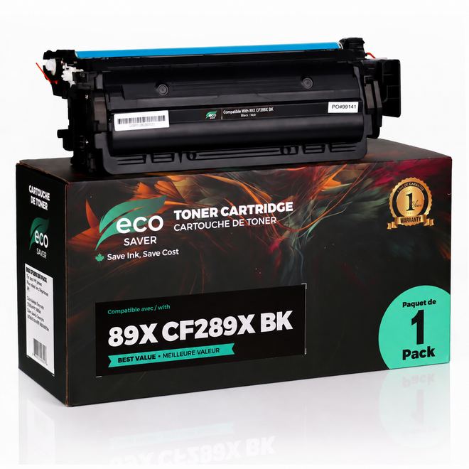 No Brand HP 89X CF289X WithChip LaserJet Enterprise Flow MFP M528c Compatible HP 89X CF289X Black Toner Cartridge High Yield 