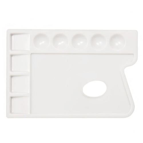 Other Brands NB 404 170 Painting Accessories 9 Wells Plastic Color Palette 8 5 x 12