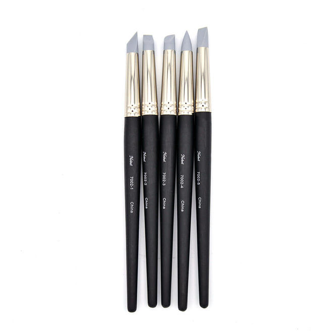 Nobel FC 7002S5Z Painting Accessories Nobel Set of 5 Color Shapers Jumbo Long Handle