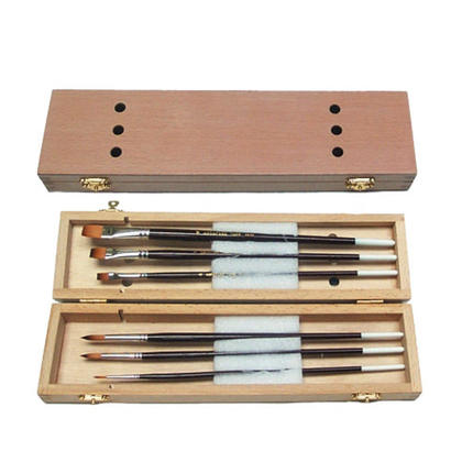 Boite Rangement Outils PH PandaHall - 2 Boîtes à Pinceaux Transparentes Pour Artistes - Rangez Aquarelle, Crayons, Stylos Longs Rangement Fournitures Beaux-arts