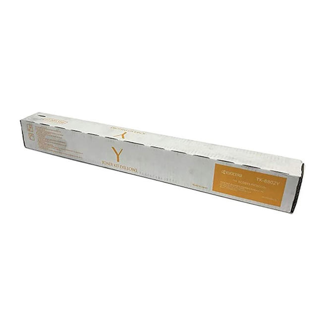 Kyocera Mita Kyocera TK 8802Y OEM ECOSYS P8060cdn Kyocera Mita TK 8802Y 1T02RRAUS0 Original Yellow Toner Cartridge