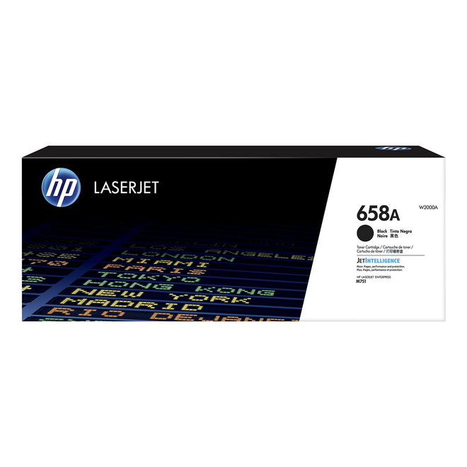 HP HP 658A W2000A OEM Color LaserJet Enterprise M751dn HP 658A W2000A Original Black Toner Cartridge