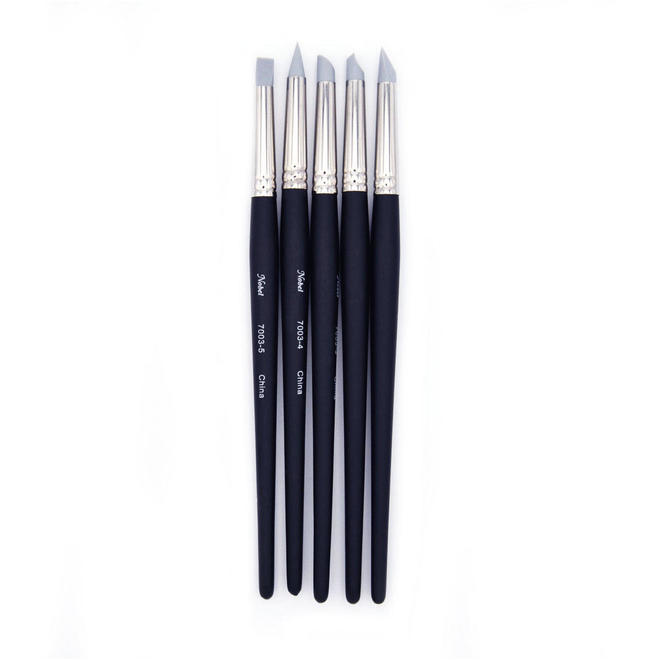 Nobel FC 7003S5Z Painting Accessories Nobel Set of 5 Color Shapers Jumbo Medium Long Handle Handle 165mm